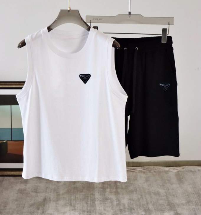 Picture of Prada Shirt Pant Suits _SKUPradaM-3XLkdtn4224373